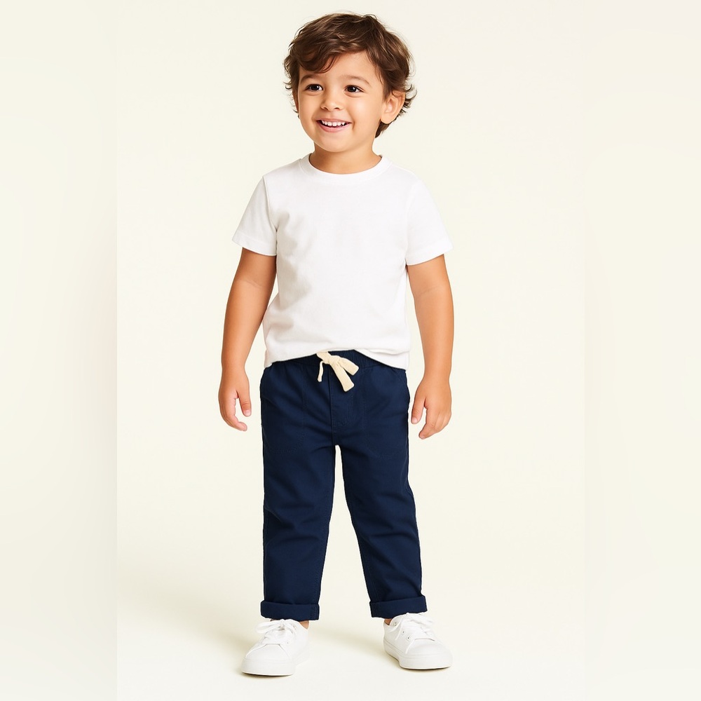 Carter’s Navy Jogger Pants Toddler 3T NWT Elastic Waist Playwear